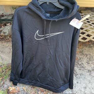 Nike Black and White Men's Hoodie